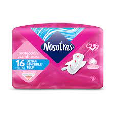 NOSOTRAS TOALLA ULTRA INVISIBLE TELA SUAVE 16UN