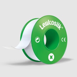 LEUKOSILK 2,5 CM X 9,2 M CAJA COMPLETA